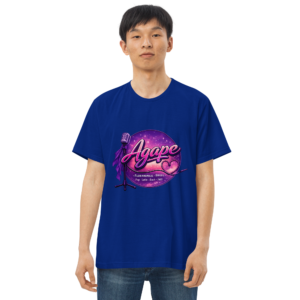 camiseta justa com modelagem reta masculina