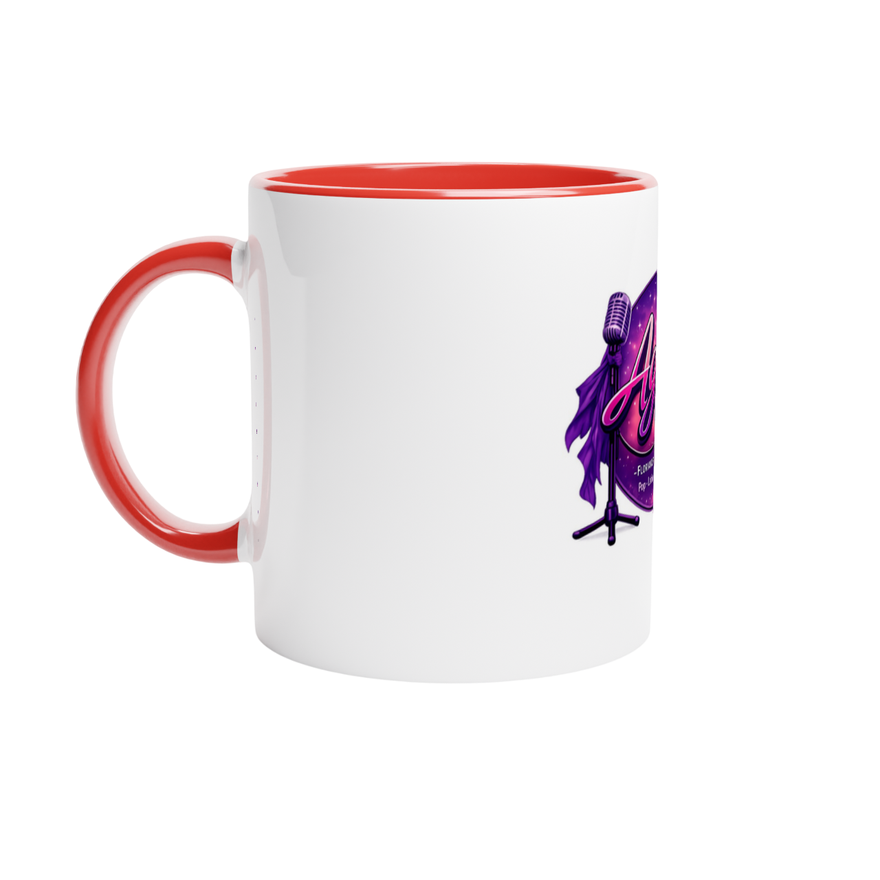 caneca de cerâmica branca 325 ml (11 onças) com interior colorido caneca de cerâmica branca 325 ml (11 onças) com interior colorido