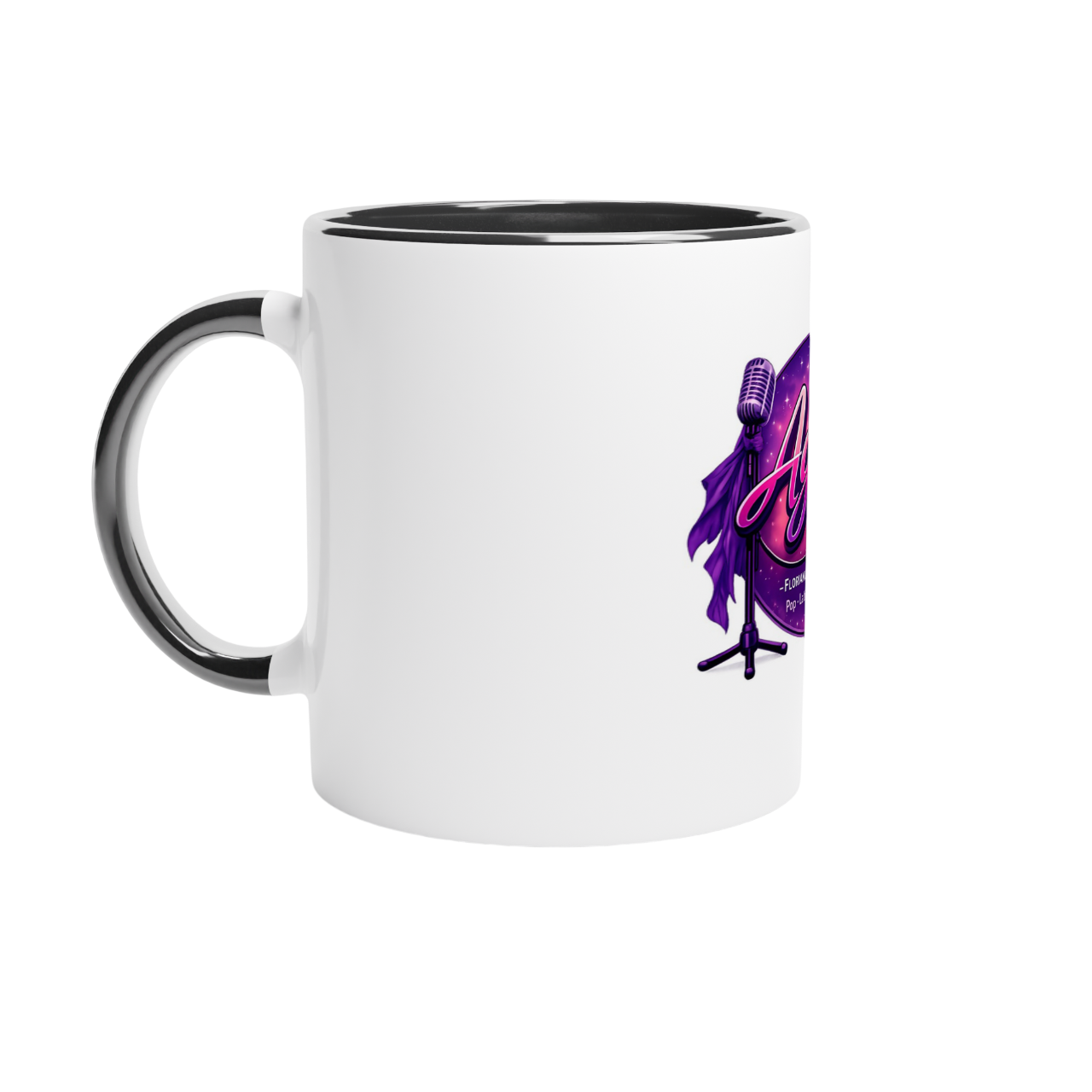 caneca de cerâmica branca 325 ml (11 onças) com interior colorido caneca de cerâmica branca 325 ml (11 onças) com interior colorido